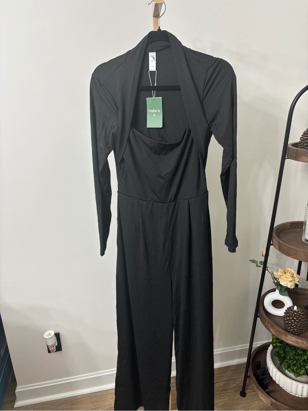HALARA Black Longline Jumpsuit
